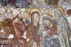 Jesus Christus trifft weinende Frauen von Unbekannt