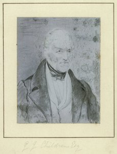 John George Children, englischer Wissenschaftler, ca. 1841 von Unbekannt