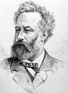 Jules Verne (Gravur) von Unbekannter Künstler