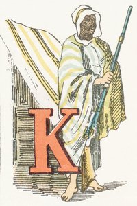 K - Kabylen - Kinderalphabet, Editions Gordinne 1920
