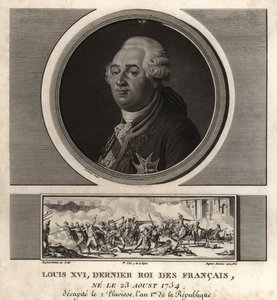 König Ludwig XVI., letzter König der Franzosen von Unbekannt