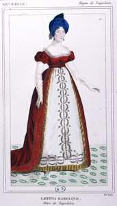 Laetitia Bonaparte, ca. 1810 (Gravur)