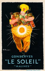 Le Soleil Malines Konserven - Werbung