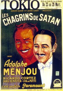 Les Chagrins de Satan (The Sorrows of Satan) von D.W. Griffith mit Adolphe Menjou 1926 von Unbekannt