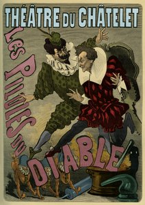 Les Pilules du Diable - Plakat zur Werbung für Féerie von Unbekannter Künstler