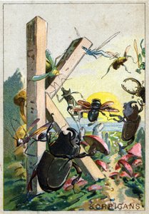 Buchstabe K wie Korrigans. Künstlerisches Alphabet von Herrn Marinier von Unbekannt