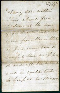 Brief von Florence Nightingale, Mai 1856