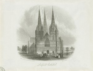 Lichfield Kathedrale - Westfront