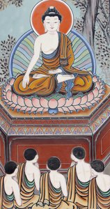 Leben des Buddha, Seoul, Südkorea