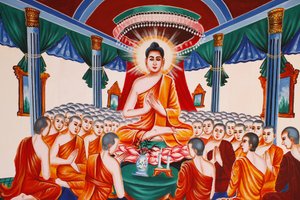 Leben des Buddha, Siem Reap, Kambodscha