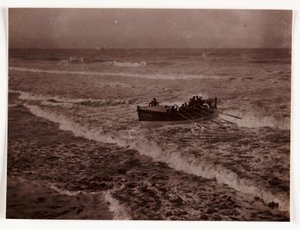 Rettungsboot, ca. 1885 von Unbekannt