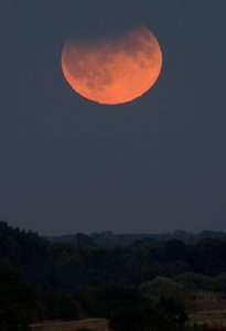 Mondfinsternis, Vereinigtes Königreich, 7. September 2006