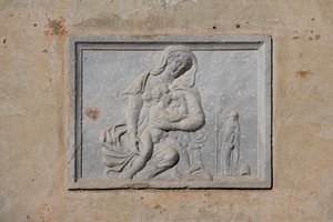Madonna, Abtei Santa Maria del Pero, Monastier, Venetien, Italien von Nicolas Liez