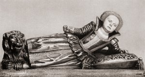 Maria von England, Schottland und Irland, von ihrem Grab in der Westminster Abbey, aus 