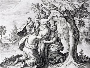 Mattei in Ovids Metamorphosen von Unbekannter Künstler