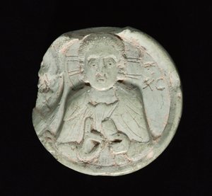 Medallion mit Christus, ca. 1200-1400