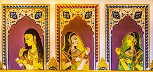 Miniaturmalerei, Kunsthandwerk in Rajasthan, Indien