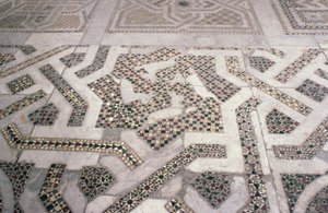 Mosaikboden in der Kathedrale von Monreale, Sizilien