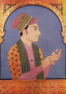 Muhammad Zafar Khan 18. Jahrhundert ; Muhammad Zafar Khan alias Safadar Khan Babi ; Sohn von Sher Khan Babi ; Junagadh ; Gujarat ; Indien von Unbekannter Künstler