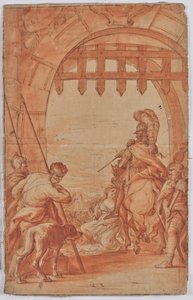Mythologische Szene (?) von Unbekannter Künstler