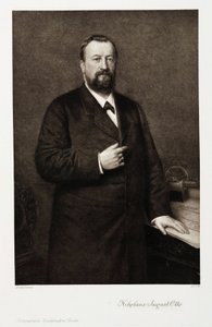 Nikolaus August Otto, deutscher Ingenieur, ca. 1870er von Unbekannt