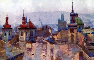 Altstadt (Staré Město), Prag von Unbekannter Künstler