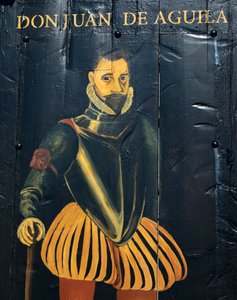 Gemälde von Juan del Aguila, außerhalb des Bulman Pubs, Summercove, Kinsale, County Cork, Irland (Foto) von Unbekannt