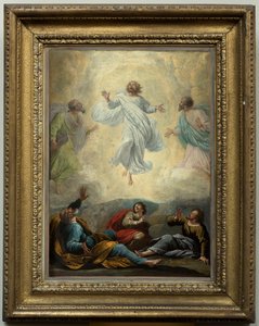 Pfarrkirche (Parochiekerk Sint-Amandus en Sint-Blasius). Gemälde. Verklärung Jesu. Anonym