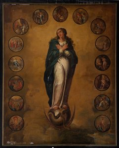 Pfarrkirche Sint-Walburga. von Unbekannter Künstler