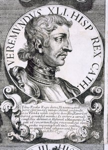 Porträt von Bermundo I (Lithografie)