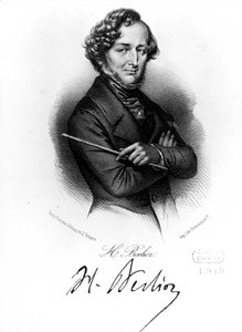 Porträt von Hector Berlioz, 19. Jahrhundert