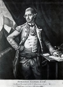 Porträt von Horatio Gates (Gravur) von Unbekannt