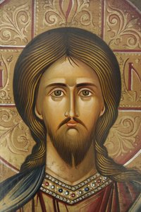 Porträt von Jesus, Jerusalem, Israel