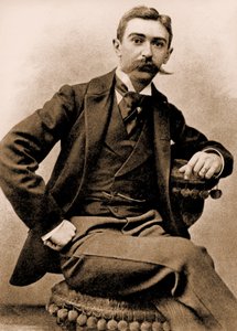 Porträt von Pierre de Coubertin