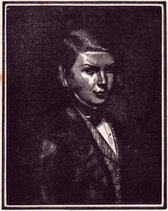 Porträt von Victor Hugo (Gravur)