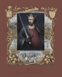 Porträt von König Edward I. von England