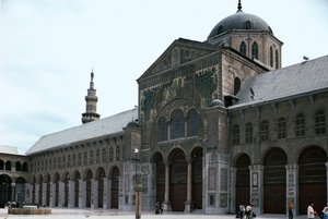 Gebetshalle, Außenansicht, erbaut 705-715 von Unbekannt