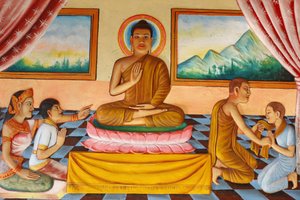 Leben des Buddha, Siem Reap, Kambodscha