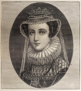 Königin Maria Stuart (Gravur)