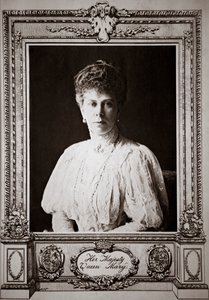 Königin Mary, Gemahlin von König Georg V. im Jahr 1910 von Unbekannter Künstler