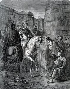 Quintus Caecilius Metellus Macedonicus (210-116 v. Chr.) in Griechenland nach der Schlacht von Scarpheia gegen die Achaier 147 v. Chr. von Unbekannter Künstler