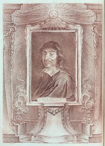 Rene Descartes, französischer Philosoph und Mathematiker, ca. 1630 von Unbekannt