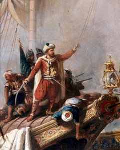 Darstellung von Hayreddin Barbarossa (Detail) von Unbekannter Künstler