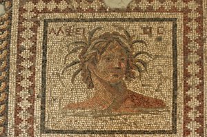 Flussgötter-Mosaik aus Daphne, Türkei