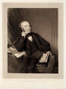 Rowland Hill, Begründer der Penny Post