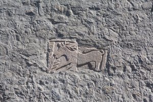 Kuppel von Sankt Mauro, Kirche, Flachrelief, Maniago, Friaul, Italien von Unbekannt