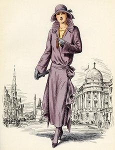 Schottische Frauenmode: 1922 von Unbekannter Künstler