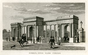 Bildschirm, Hyde Park Corner von Unbekannt