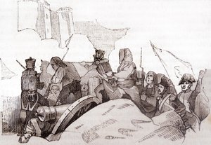 Belagerung von Roses, Halbinselkrieg von Unbekannter Künstler
