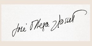 Unterschrift von José Ortega y Gasset